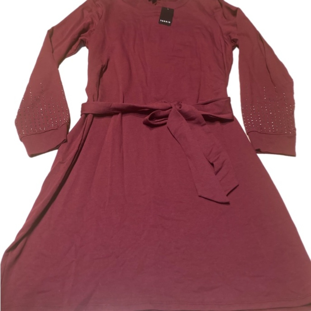 Torrid Embellished Long Sleeve Dress NWT